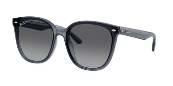 Ray-Ban RB4423D style-color 6592T3 Dark Transparent Blue / Grey Gradient Polar Lens