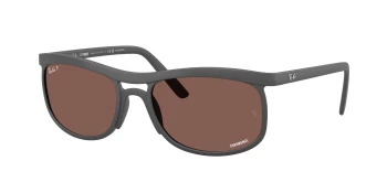 Ray-Ban RB4452CH style-color 60171A Sand Grey / Purple Chromance Lens