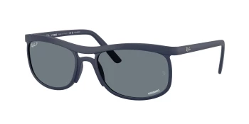 Ray-Ban RB4452CH style-color 633180 Sand Dark Blue / Blue Chromance Lens