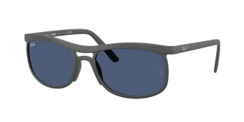 Ray-Ban RB4452 style-color 601780 Sand Grey / Dark Blue Lens