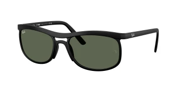 Ray-Ban RB4452 style-color 601S71 Sand Black / Dark Green Lens