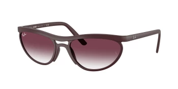 Ray-Ban RB4453 style-color 64458H Sand Dark Violet / Clear Gradient Dark Violet Lens