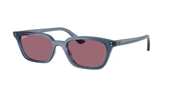Ray-Ban RB4456 ZAYA 0RB4456 style-color 68121A Light Blue / Violet Lens