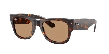 Ray-Ban RB0840SF MEGA WAYFARER Asian Fit style-color 902/53 Havana / Brown Lens