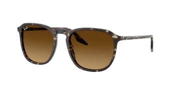Ray-Ban RB2203 style-color 143185 Havana Yellow Turtle / Gradient Brown Lens