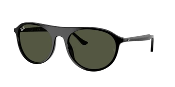 Ray-Ban RB2215 style-color 901/31 Black / Green Lens