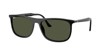 Ray-Ban RB2216F style-color 901/31 Black / Green Lens