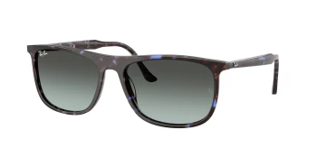 Ray-Ban RB2216 style-color 1430GK Havana Blue Turtle / Blue Vintage Gradient Black Lens
