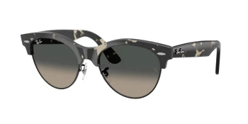 Ray-Ban RB2341 CLUBMASTER WAY 0RB2341 style-color 143371 Grey Havana On Black / Grey Gradient Lens
