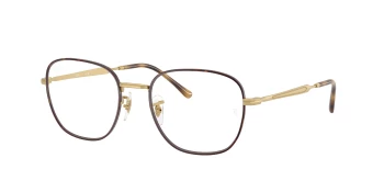 Ray-Ban RX6534 style-color 3188 Matte Havana On Matte Arista Gold