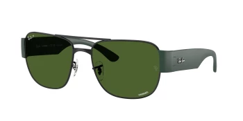 Ray-Ban RB3756CH style-color 9269P1 Black / Polar Dark Green Chromance Lens