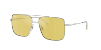 Ray-Ban RB3758 ARI 0RB3758 style-color 003/6D Silver / Yellow Mirror Flash Gold Lens