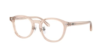 Ray-Ban RX5443D style-color 8267 Transparent Light Brown