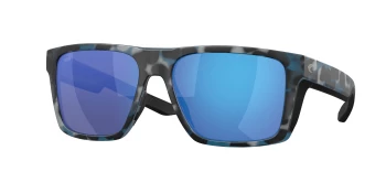 Costa Del Mar 6S9104 LIDO 06S9104 style-color 910418 Deep Water Camo / Blue Mirror Lightwave Glass Lens