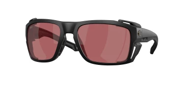 Costa Del Mar 6S9111 KING TIDE 8 06S9111 style-color 911108 Matte Black / Rose Lightwave Glass Lens