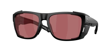 Costa Del Mar 6S9112 KING TIDE 6 06S9112 style-color 911208 Matte Black / Rose Lightwave Glass Lens