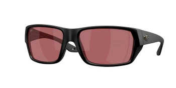 Costa Del Mar 6S9113 TAILFIN 06S9113 style-color 911314 Matte Black / Rose Lightwave Glass Lens