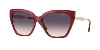 Vogue VO5521S style-color 322136 Top Red / Opal Red / Pink Gradient Dark Grey Lens