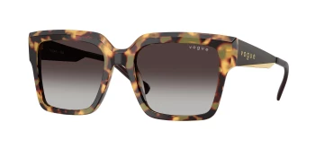 Vogue VO5553S style-color 26058G Yellow Tortoise / Grey Gradient Lens