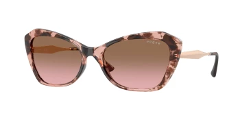 Vogue VO5626S style-color 319914 Rose Havana / Pink Gradient Brown Lens