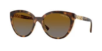 Vogue VO5634SB style-color 1508T5 Striped Dark Havana / Grey Gradient Brown Polar Lens