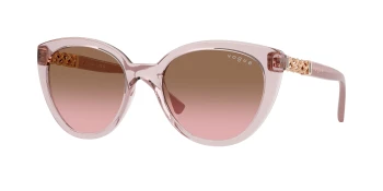 Vogue VO5634SB style-color 282814 Transparent Pink / Pink Gradient Brown Lens