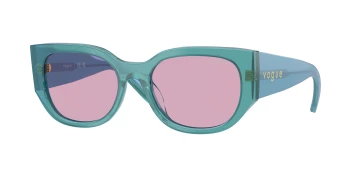 Vogue VO5641SU style-color 323576 Transparent Pearl Green / Violet Lens