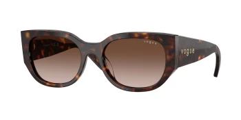 Vogue VO5641SU style-color W65613 Dark Havana / Gradient Brown Lens