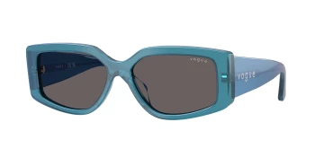 Vogue VO5642SU style-color 323787 Transparent Pearl Blue / Black Smoke Lens