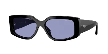 Vogue VO5642SU style-color W44/76 Black / Dark Violet Lens