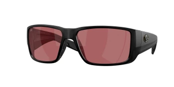 Costa Del Mar 6S9078 BLACKFIN PRO 06S9078 style-color 907817 Matte Black / Rose Lightwave Glass Lens