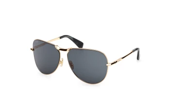 Max Mara MM0134 MILLER-2 style-color 30N Shiny Deep Gold / Shiny Deep Gold / green green Lens