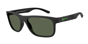 Arnette AN4341 KHIM 0AN4341 style-color 290071 Black Matte / Shiny / Dark Green Lens