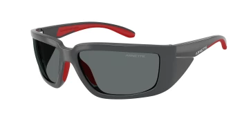 Arnette AN4355 TAGGIT 0AN4355 style-color 284181 Dark Grey / Red Rubber / Polar Dark Grey Lens