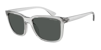 Armani Exchange AX4112SU style-color 823987 Shiny Transparent Grey / Dark Grey Lens