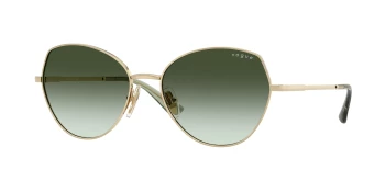 Vogue VO4330S style-color 848/8E Pale Gold / Gradient Green Lens