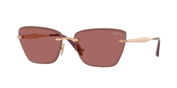 Vogue VO4332S style-color 515269 Rose Gold / Dark Purple Lens