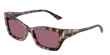 Jimmy Choo JC5011U style-color 50701A Pink Havana / Violet Lens