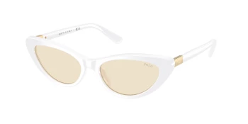 Polo PH4199U style-color 5544/8 Shiny White / Light Yellow Lens