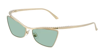 Jimmy Choo JC4014H style-color 3006/2 Pale Gold / Green Lens