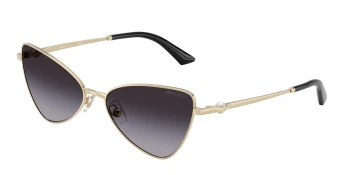 Jimmy Choo JC4015HB style-color 30068G Pale Gold / Gradient Gray Lens