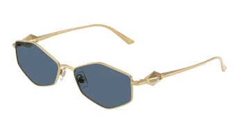 Jimmy Choo JC4017 style-color 302380 Gold / Dark Blue Lens