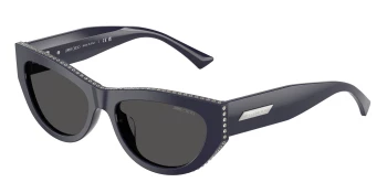 Jimmy Choo JC5034BU style-color 501687 Navy Blue / Dark Grey Lens