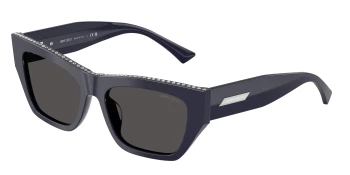 Jimmy Choo JC5035B style-color 501687 Navy Blue / Dark Grey Lens