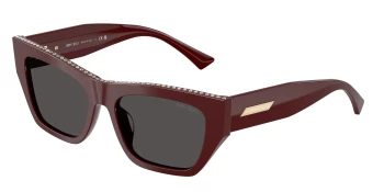 Jimmy Choo JC5035B style-color 505787 Cranberry / Dark Grey Lens