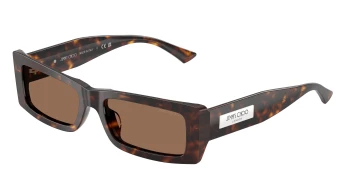 Jimmy Choo JC5040U style-color 500273 Havana / Dark Brown Lens