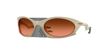 Oakley OO9437 PLANTARIS 0OO9437 style-color 943702 Matte Sand / Prizm Brown Gradient Lens