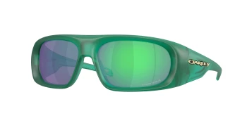 Oakley OO9491 BELLEVILLE 0OO9491 style-color 949104 Matte Transparent Viridian / Prizm Jade Lens