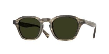 Oliver Peoples OV5580SU EYLES 0OV5580SU style-color 1735P1 Soft Olive Bark / G-15 Polar Lens