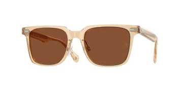 Oliver Peoples OV5592S MR. FEDERER II 0OV5592S style-color 176653 Champagne / Clay Lens